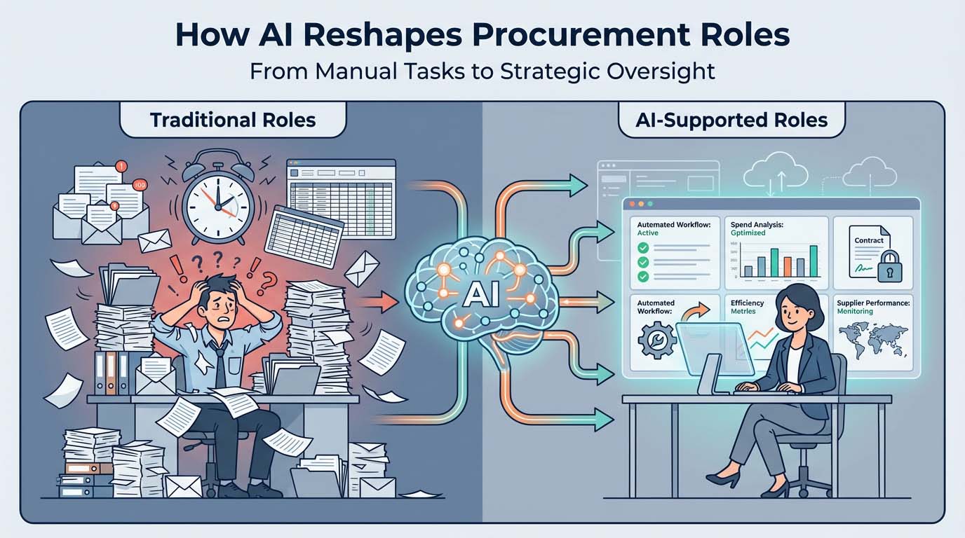 How AI Reshapes Procurement Work and Responsibilities