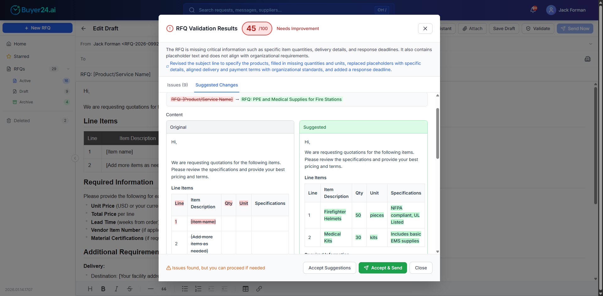 Side-by-Side Comparison